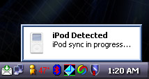 iPod Detected