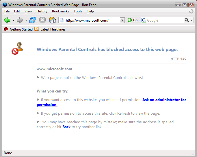 How To Block A Website On Firefox Windows Vista