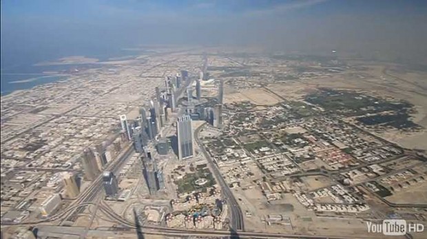 View From Top Of Burj Khalifa