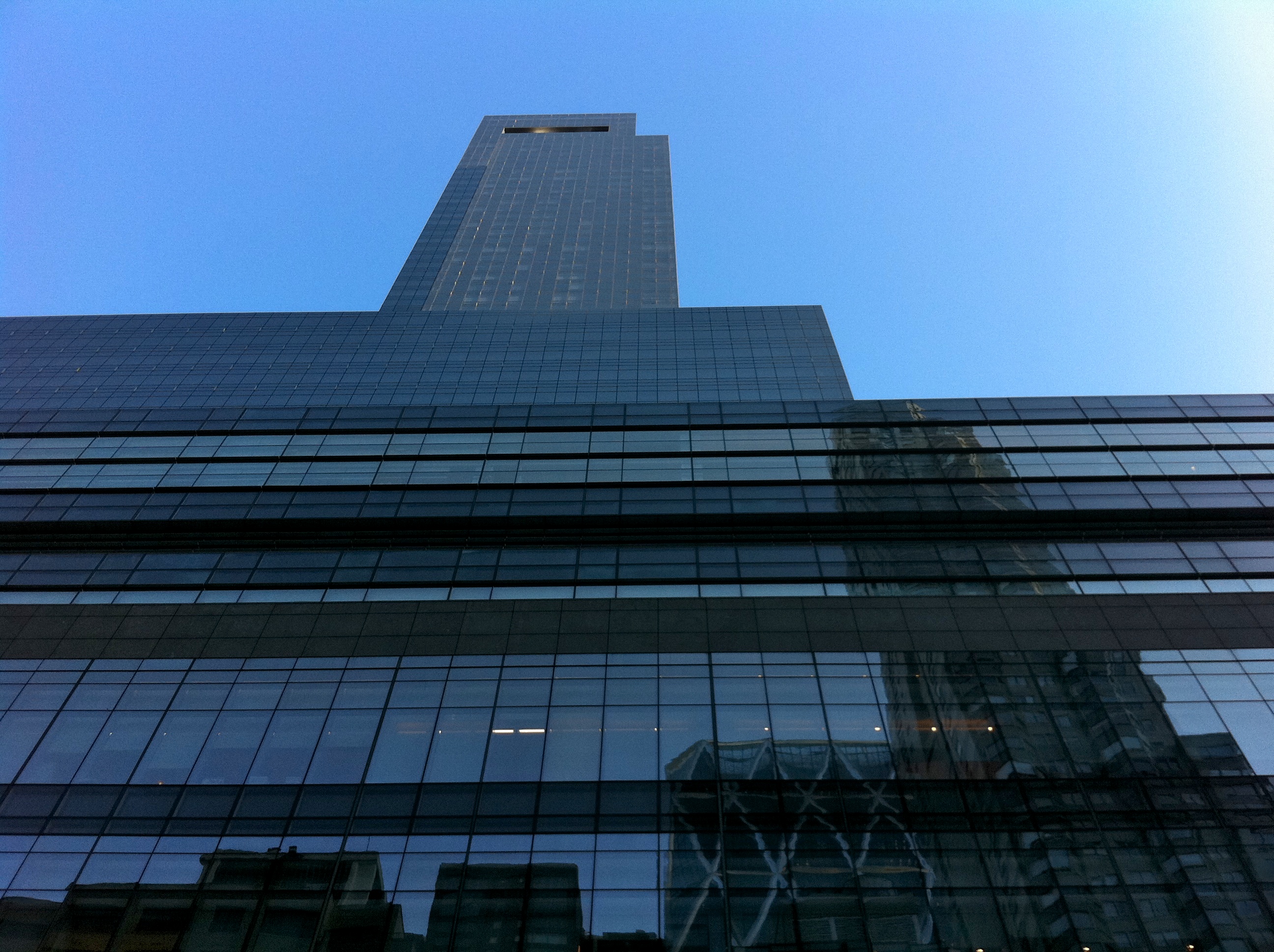 Time Warner Center Looking Up