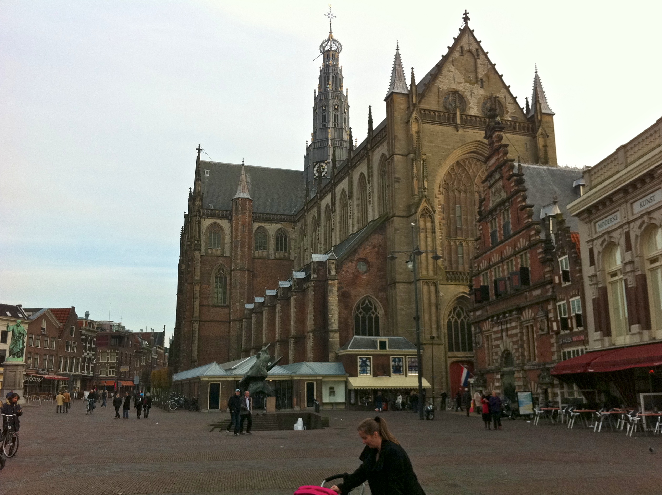 Sint-Bavokerk on the Grote Markt