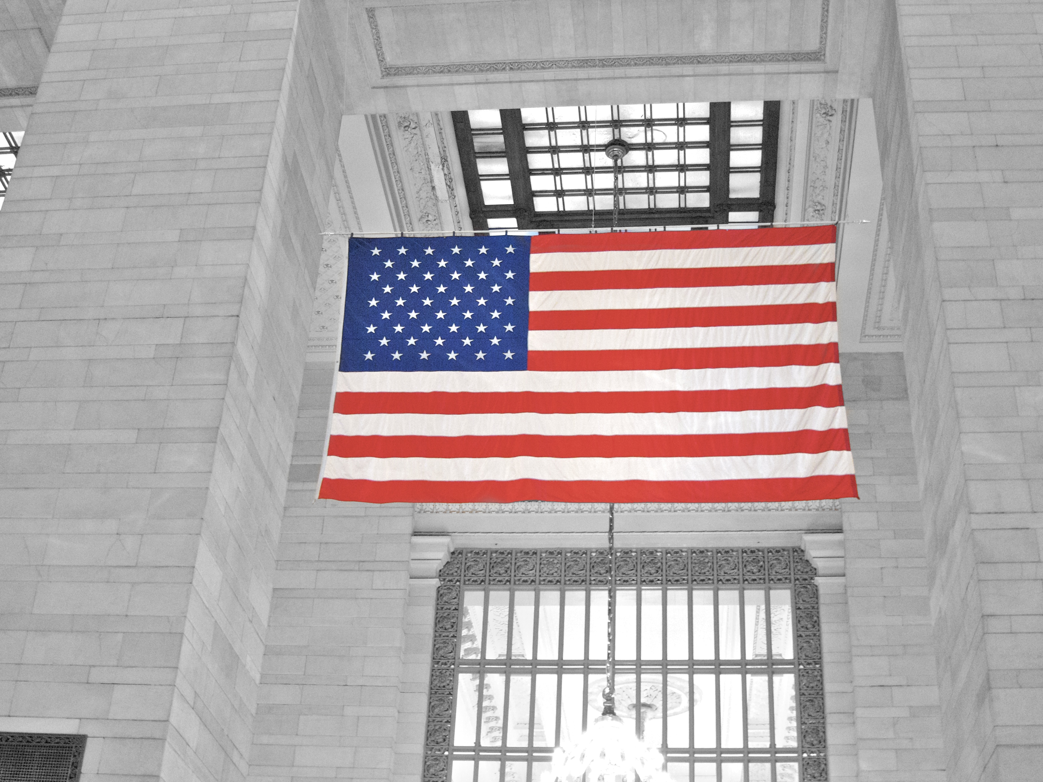 Day 121 - Grand Central Flag