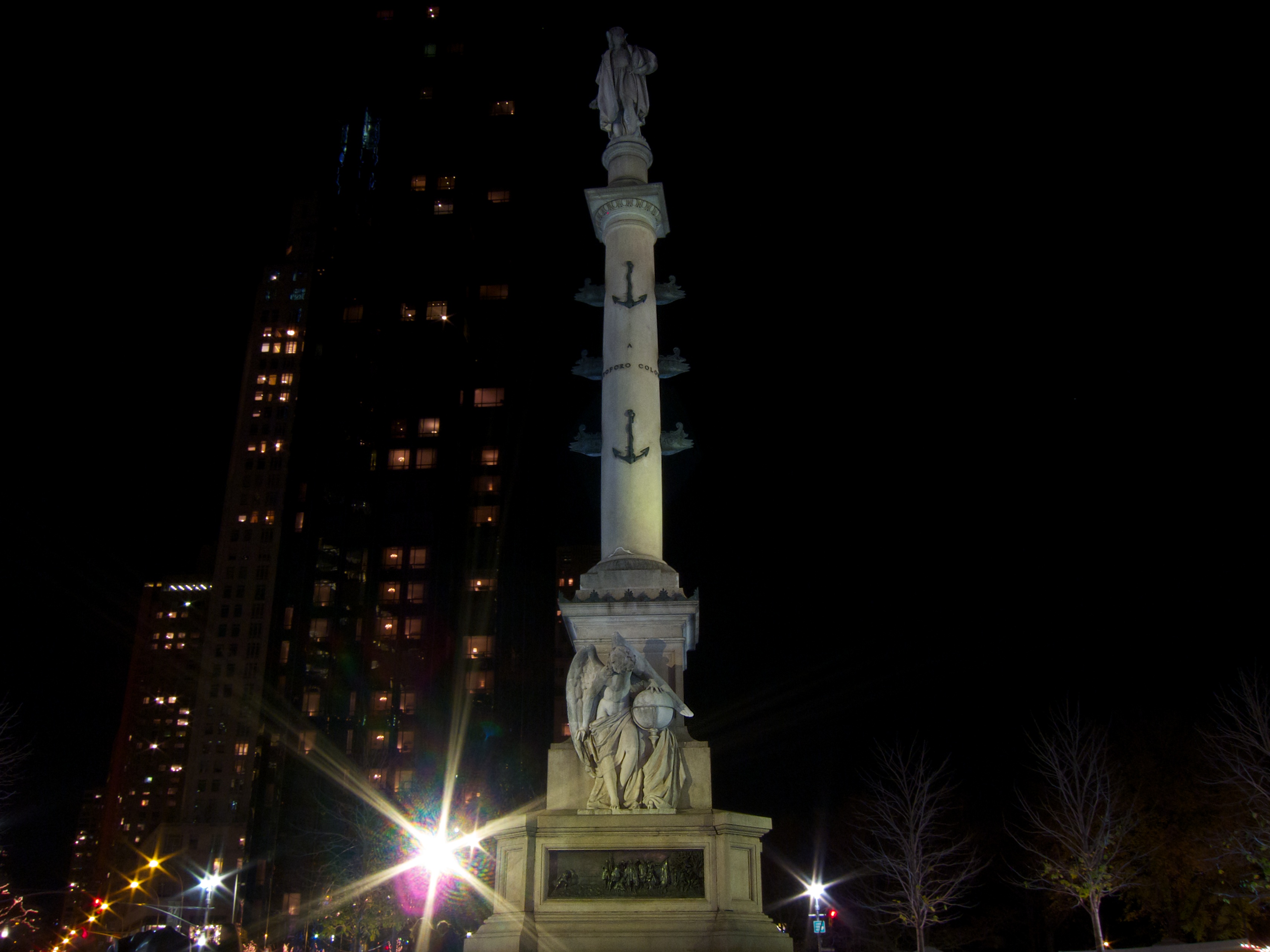 Day 341 - Columbus Circle By Night