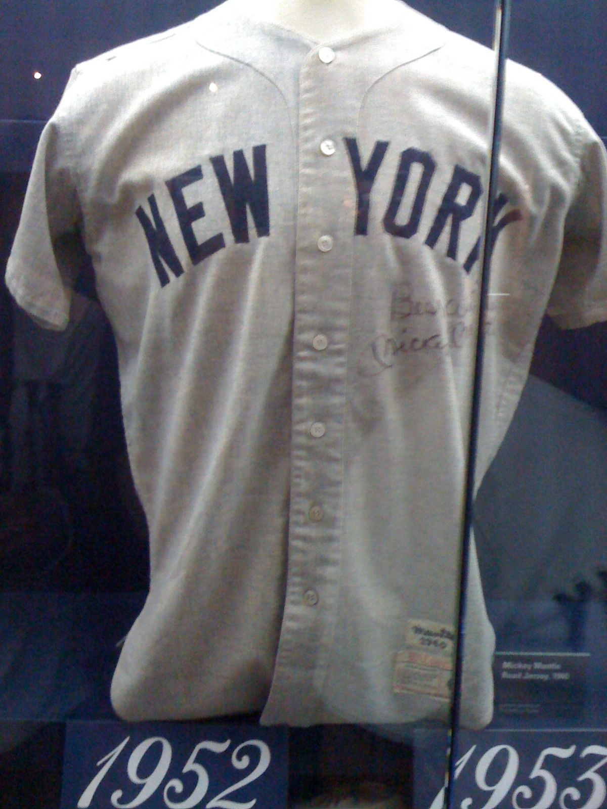 Mickey Mantle's Jersey