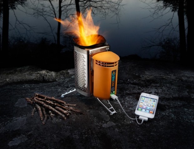 BioLite iPhone Charger - Charging With Fire