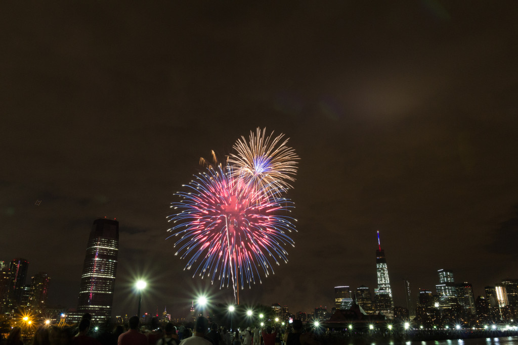 Fireworks From Liberty State Park Robert Accettura's Fun With Wordage