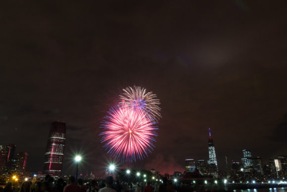 Fireworks From Liberty State Park